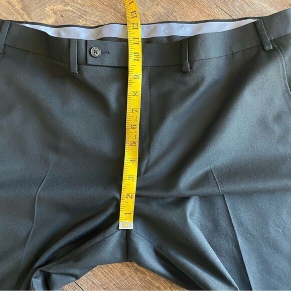 Van Heusen Black Trouser Dress Pants 40 Waist Men’s - Picture 6 of 7
